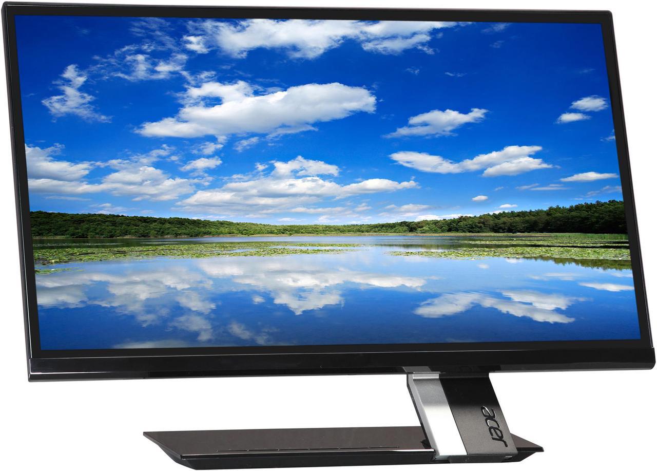 Alt view image 3 of 8 - Acer S275HL bmii Black 27" 6ms (GTG) HDMI Widescreen LED Monitor 250 cd/m2 ACM 100,000,000:1 (1000:1) Built-in Speakers IPS Panel