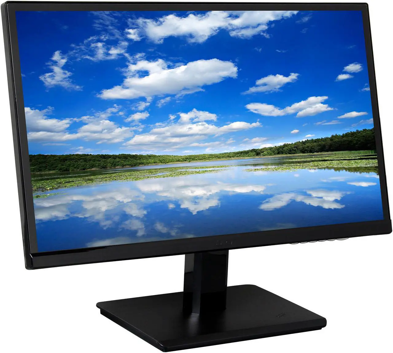 Alt view image 3 of 8 - Acer H6 Series H226HQLbid Black 21.5" HDMI Widescreen LED Backlight LCD Monitor, IPS Panel 250 cd/m2 ACM 100,000,000:1 (1000:1)