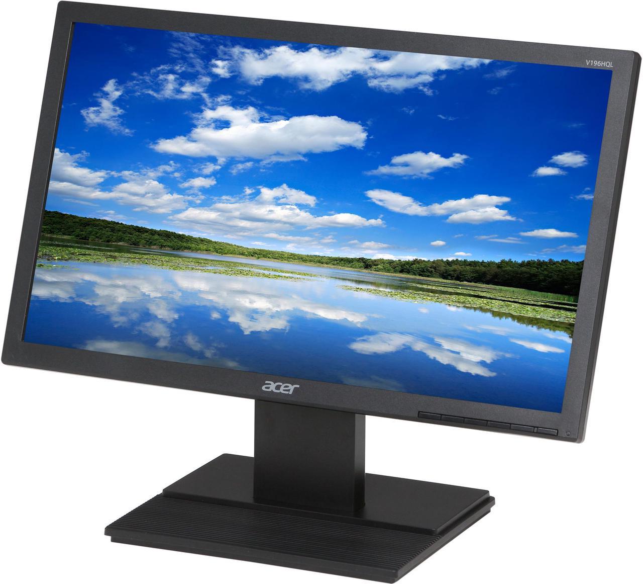 Acer V196HQL Ab 19" (Actual szie 18.5") WXGA 1366 x 768 5ms 60Hz VGA Backlit LED LCD Monitor