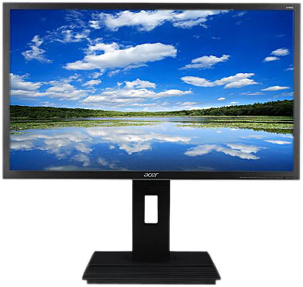 Acer B246HL 24" Full HD 1920 x 1080 60Hz DVI VGA Built-in Speakers Backlit LED WideScreen Height Adjustable LCD Monitor