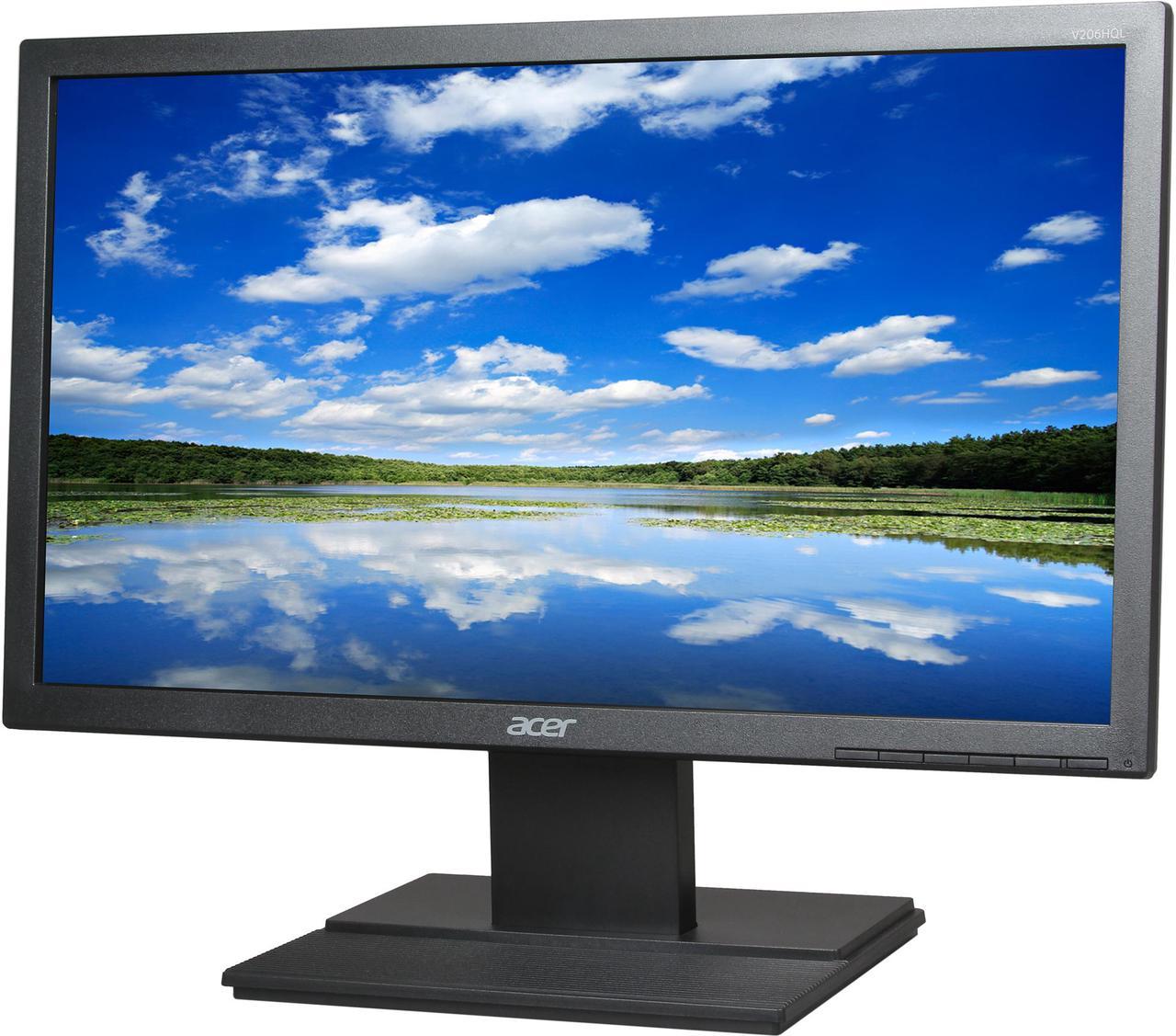 Acer 19.5" 60 Hz TN HD+ LCD Monitor 5 ms 1600 x 900 D-Sub, DVI V6 V206HQL Abd