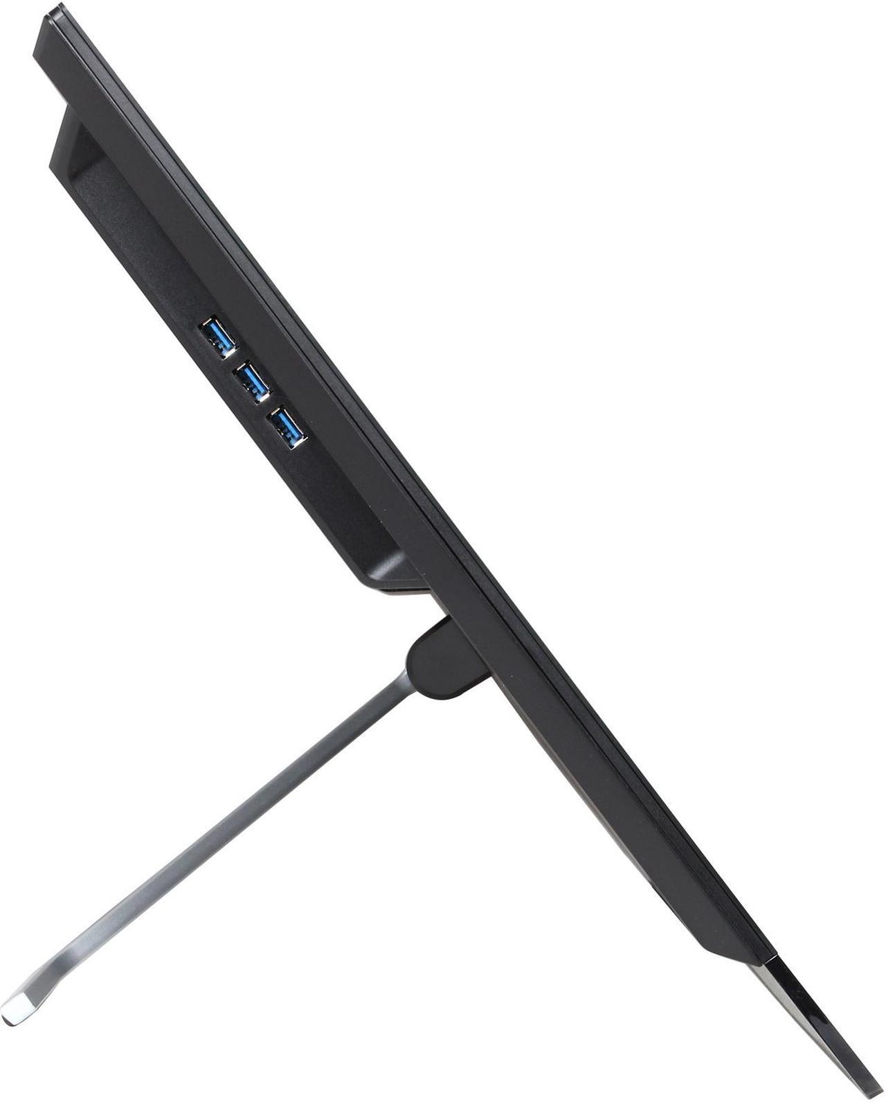 Alt view image 4 of 10 - Acer T272HLbmjjz 27" 5ms Touchscreen 10-pt Capacitive Touch Widescreen Monitor 300 cd/m2 5000:1 Built-in Speakers
