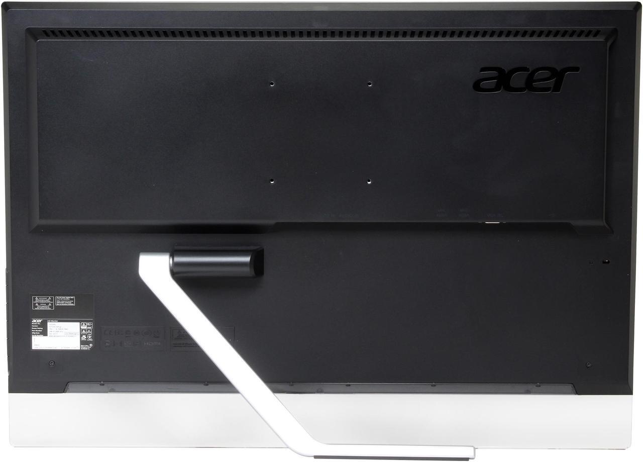 Alt view image 5 of 10 - Acer T272HLbmjjz 27" 5ms Touchscreen 10-pt Capacitive Touch Widescreen Monitor 300 cd/m2 5000:1 Built-in Speakers