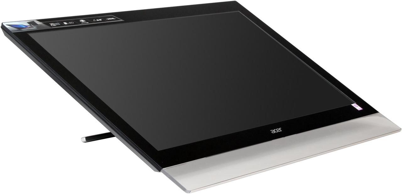 Alt view image 7 of 10 - Acer T272HLbmjjz 27" 5ms Touchscreen 10-pt Capacitive Touch Widescreen Monitor 300 cd/m2 5000:1 Built-in Speakers