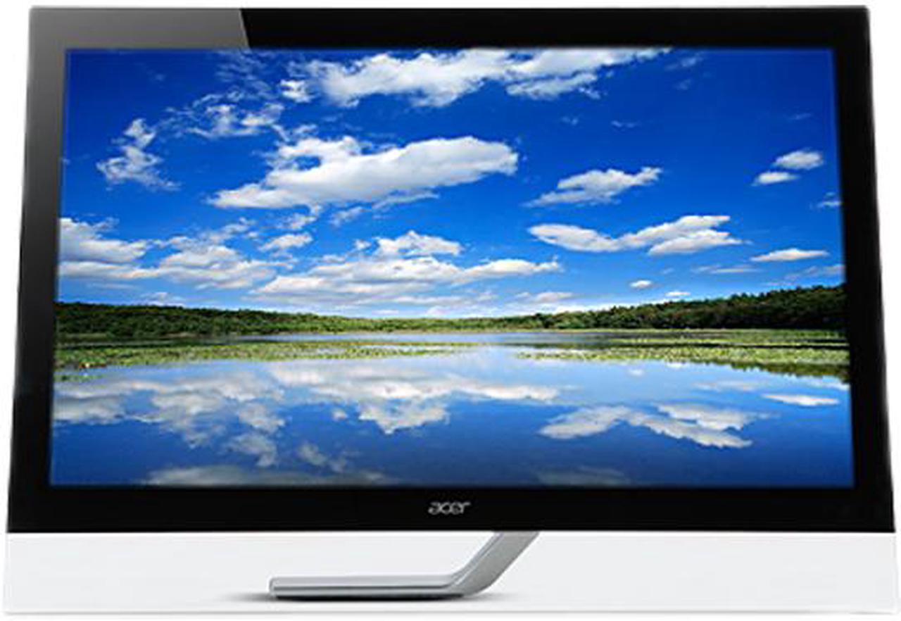 Alt view image 2 of 15 - Acer T232HL Abmjjz 23" Touchscreen Widescreen LED IPS Monitor with Built-in Speakers - Certified Refurbished Manufacturer Recertified
