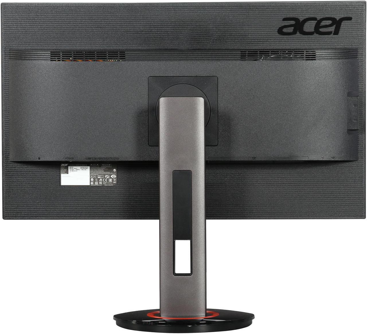 Alt view image 5 of 10 - Acer XB270H Abprz Black 27" 1ms (GTG) 144HZ Widescreen LED Backlight LCD G-SYNC Monitor, 300 cd/m2, USB Hub, 1000:1