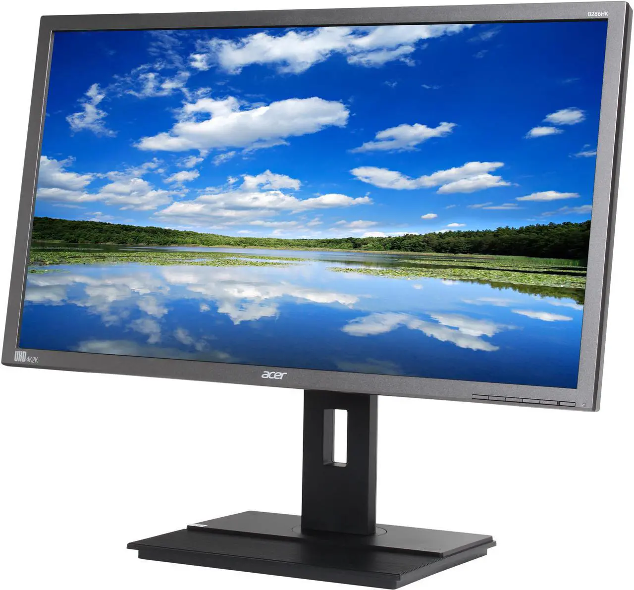 Main image of Acer 28" 60 Hz TN UHD LED Backlight Monitor 2 ms DVI, HDMI, DisplayPort B286HK ymjdpprz UM.PB6AA.003