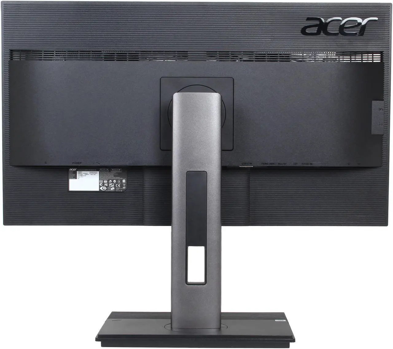 Alt view image 5 of 11 - Acer 28" 60 Hz TN UHD LED Backlight Monitor 2 ms DVI, HDMI, DisplayPort B286HK ymjdpprz UM.PB6AA.003
