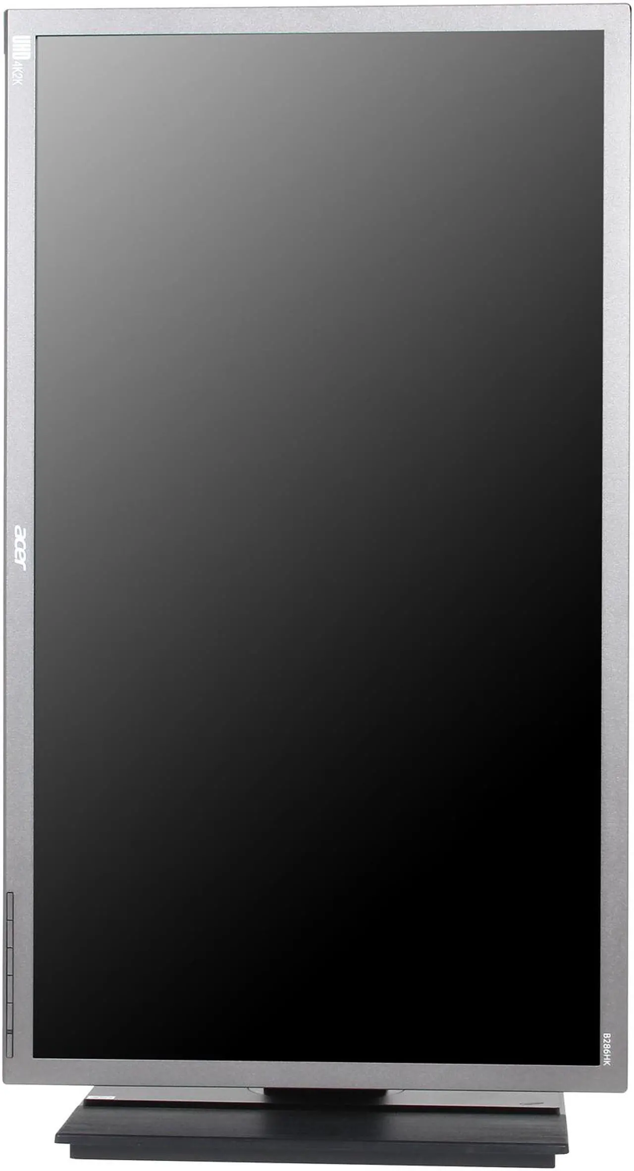 Alt view image 8 of 11 - Acer 28" 60 Hz TN UHD LED Backlight Monitor 2 ms DVI, HDMI, DisplayPort B286HK ymjdpprz UM.PB6AA.003