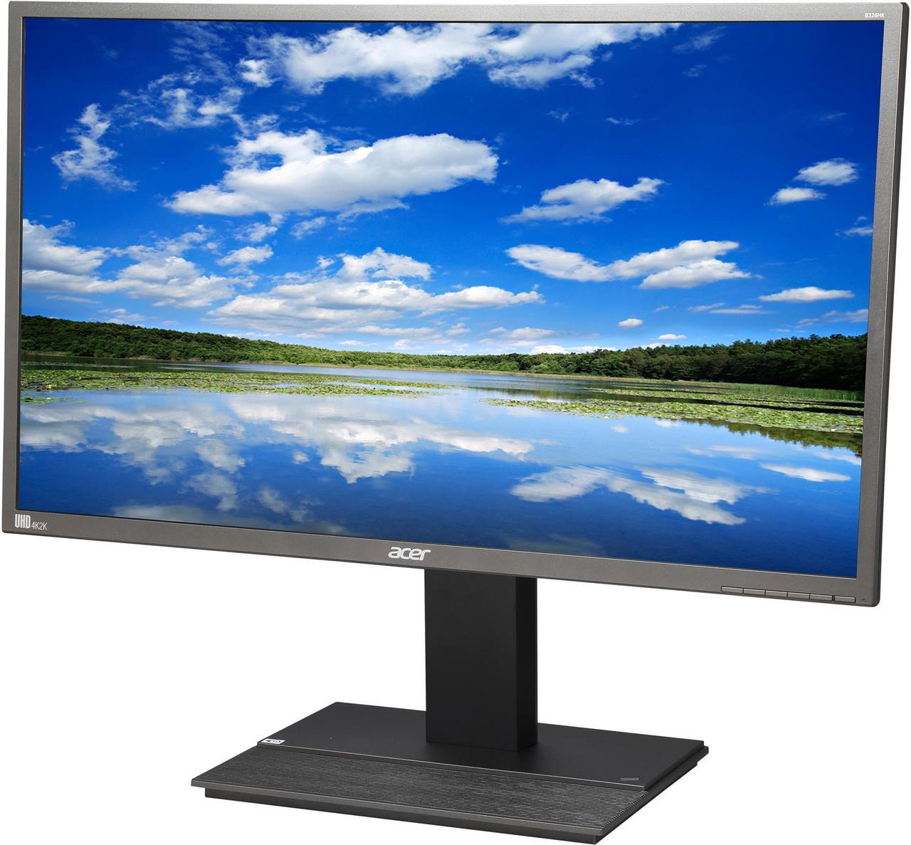 Main image of Acer B6 B326HK YMJDPPHZ Black 32" 6ms 4k UHD Widescreen LED Backlight LCD Monitor IPS 350 cd/m2 ACM 100,000,000:1 (1000:1) Built-in Speakers