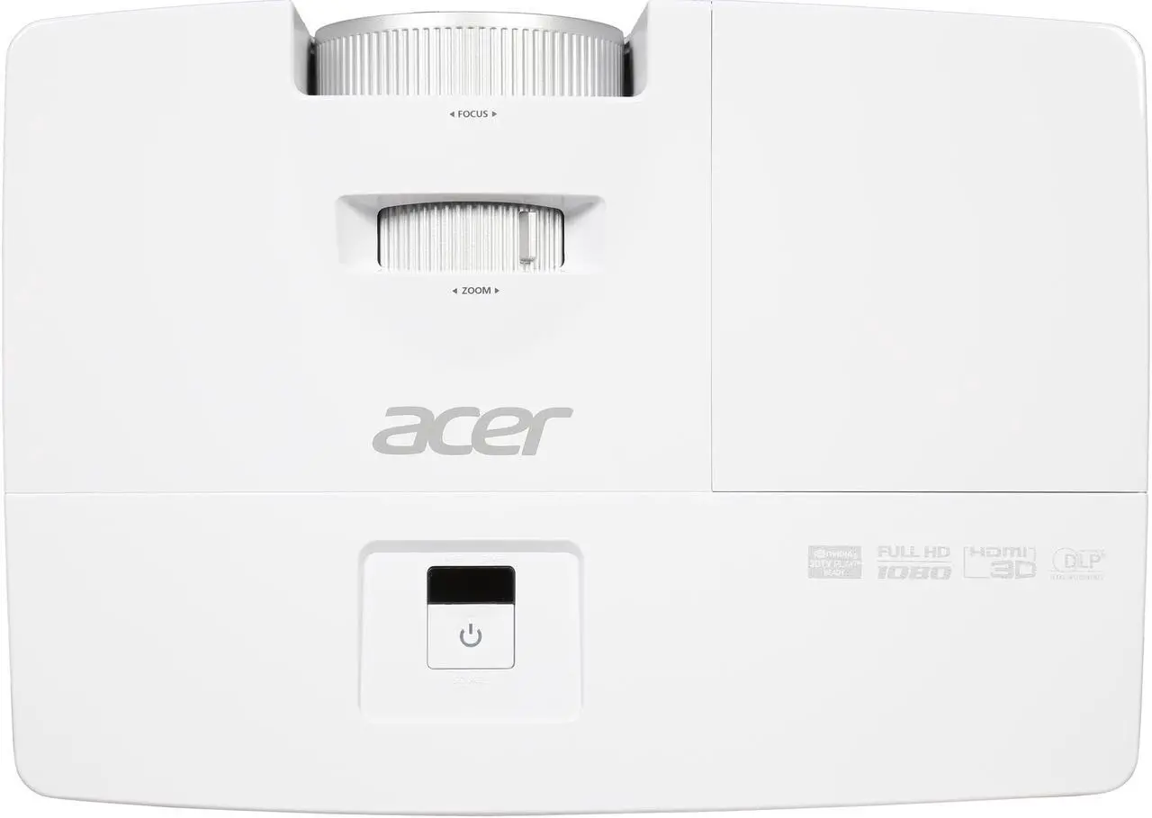 Alt view image 8 of 9 - Acer H6520BD 1920 x 1080 3,500 ANSI Lumens (Standard) 2,800 ANSI Lumens (ECO) DLP Projector 10,000:1