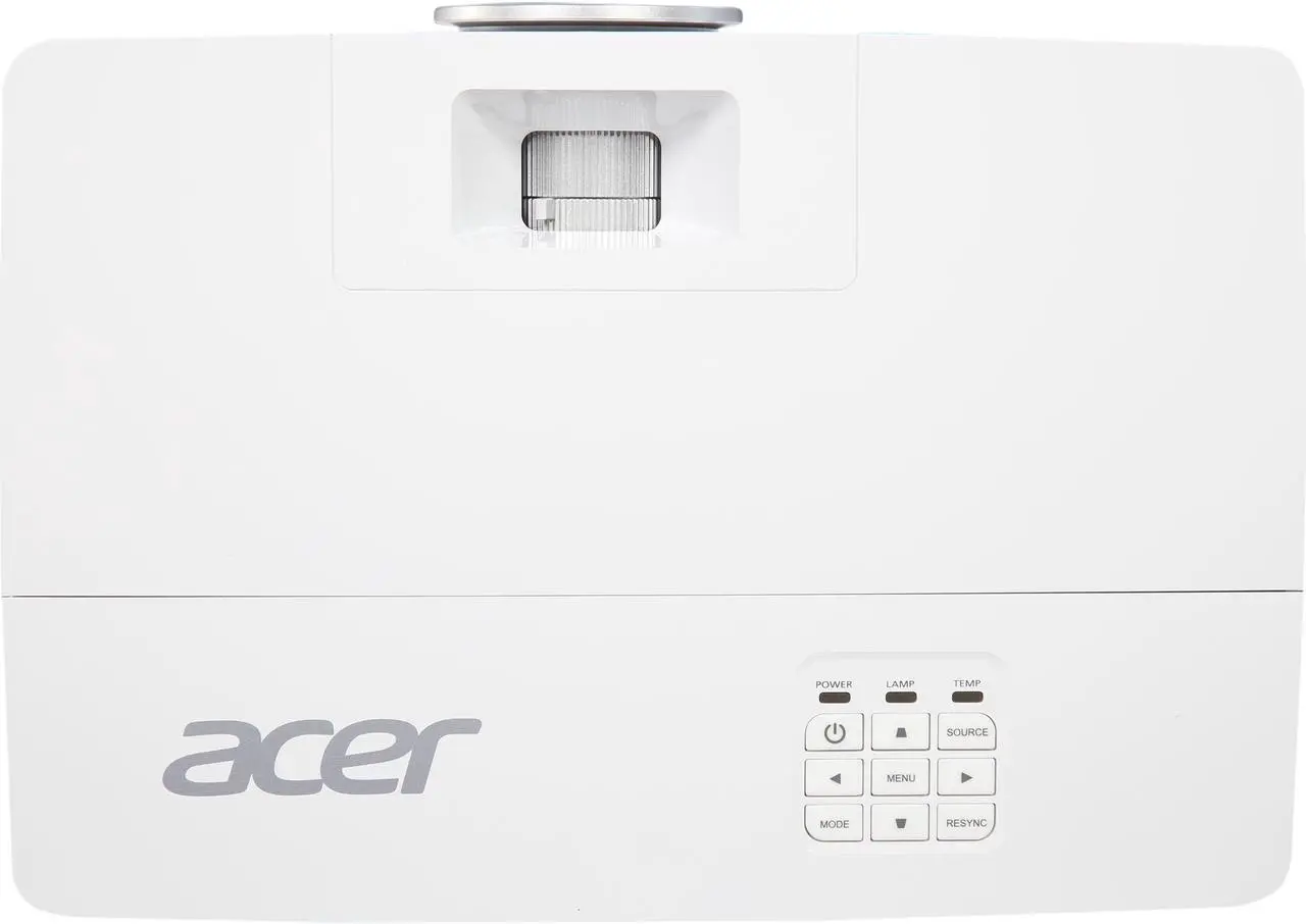 Alt view image 8 of 10 - Acer X1385WH WXGA 1280,1280 x 800, 3,200 ANSI Lumens 20,000:1 Contrast Ratio, 3W Speaker DLP Projector, Ceiling Mountable, Wireless Compatible, D-Sub x 2/Mini DIN/HDMI