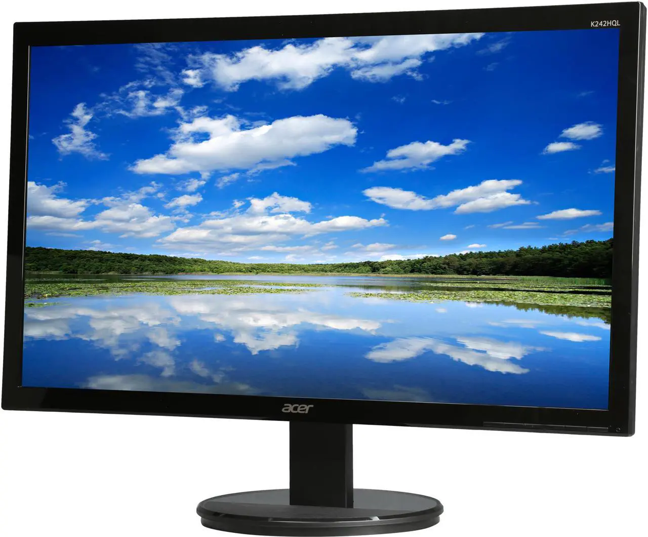 Main image of Acer 23.6" 60 Hz TN LCD Monitor 5 ms D-Sub, DVI, HDMI K242HQL BBID