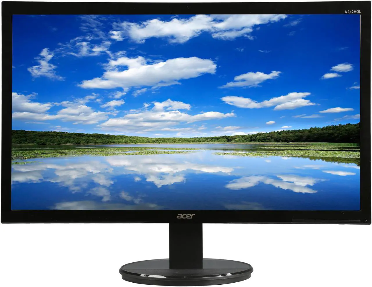 Alt view image 3 of 8 - Acer 23.6" 60 Hz TN LCD Monitor 5 ms D-Sub, DVI, HDMI K242HQL BBID