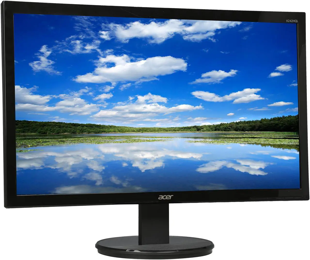 Alt view image 4 of 8 - Acer 23.6" 60 Hz TN LCD Monitor 5 ms D-Sub, DVI, HDMI K242HQL BBID