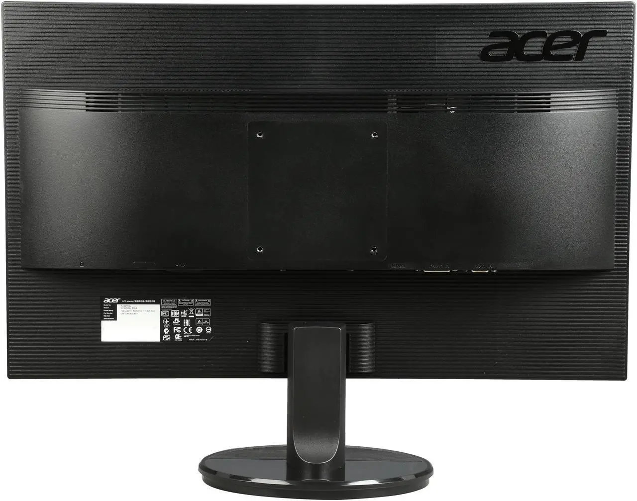 Alt view image 6 of 8 - Acer 23.6" 60 Hz TN LCD Monitor 5 ms D-Sub, DVI, HDMI K242HQL BBID