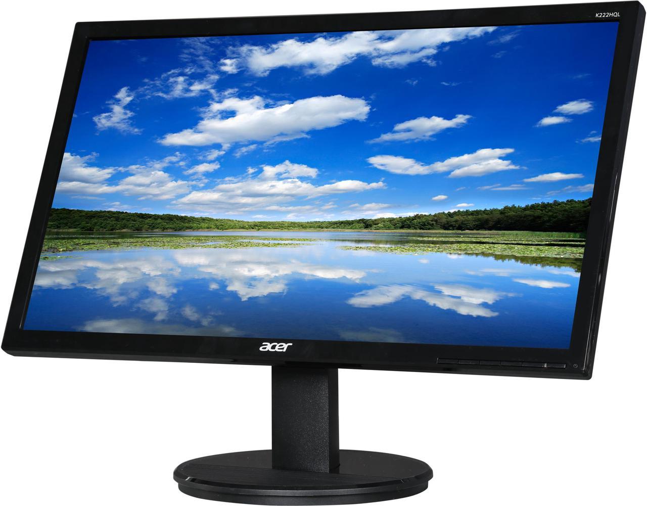 Acer K222HQL bd Black 21.5" 5ms Widescreen LED Backlight LCD Monitor 200 cd/m2 100,000,000:1 Manufacturer Recertified