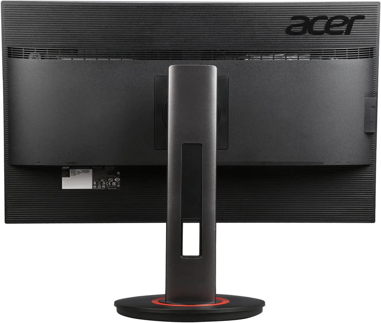Alt view image 6 of 8 - Acer XB270HU Abprz Black 27" 144Hz WQHD Widescreen LED Backlight LCD G-SYNC Gaming Monitor 350 cd/m2 1,000:1, Flicker Free Design, Ergo Stand Pivots with USB 3.0