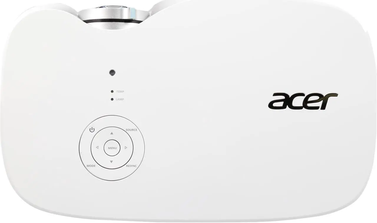 Alt view image 5 of 6 - Acer K138ST Portable LED Projector, 800 Lumens, 10000:1 Contrast Ratio, 25"-100" Image Size, VGA, HDMI, USB, Built-in Speaker