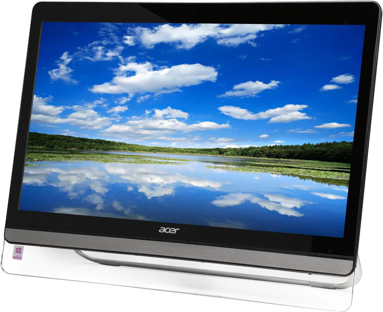Main image of Acer UT0 UT220HQL 21.5" Touchscreen Full HD Black Monitor VA Panel 8ms Built-in Speakers