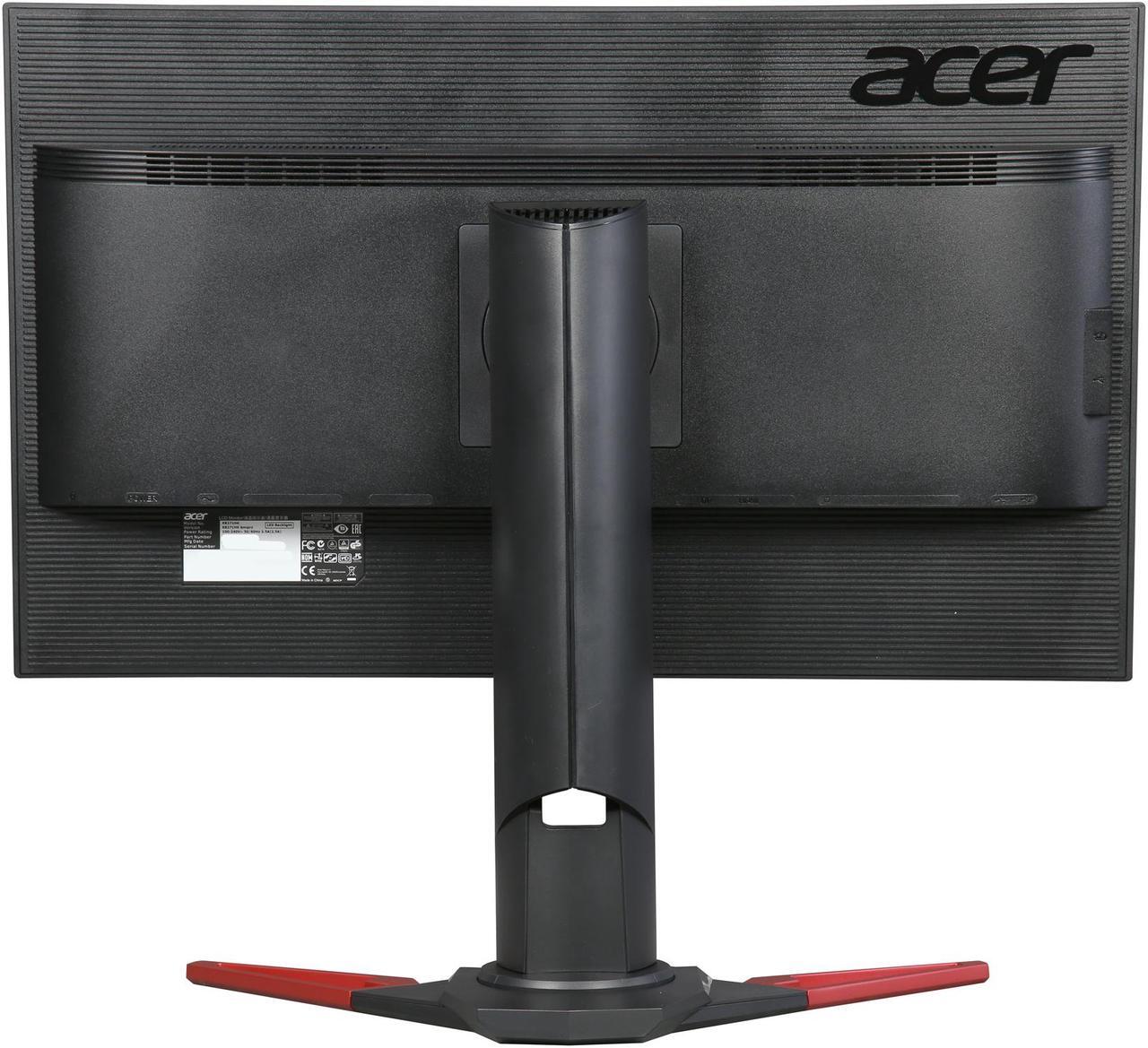 Alt view image 6 of 11 - Acer Predator XB1 XB271HK bmiprz 27" 4K UHD IPS NVIDIA G-Sync Black/Red Gaming Monitor, 3840 x 2160 (4K), 100% sRGB Color Accuracy, Tilt / Swivel / Pivot / Height Adjustable, Build in Speakers