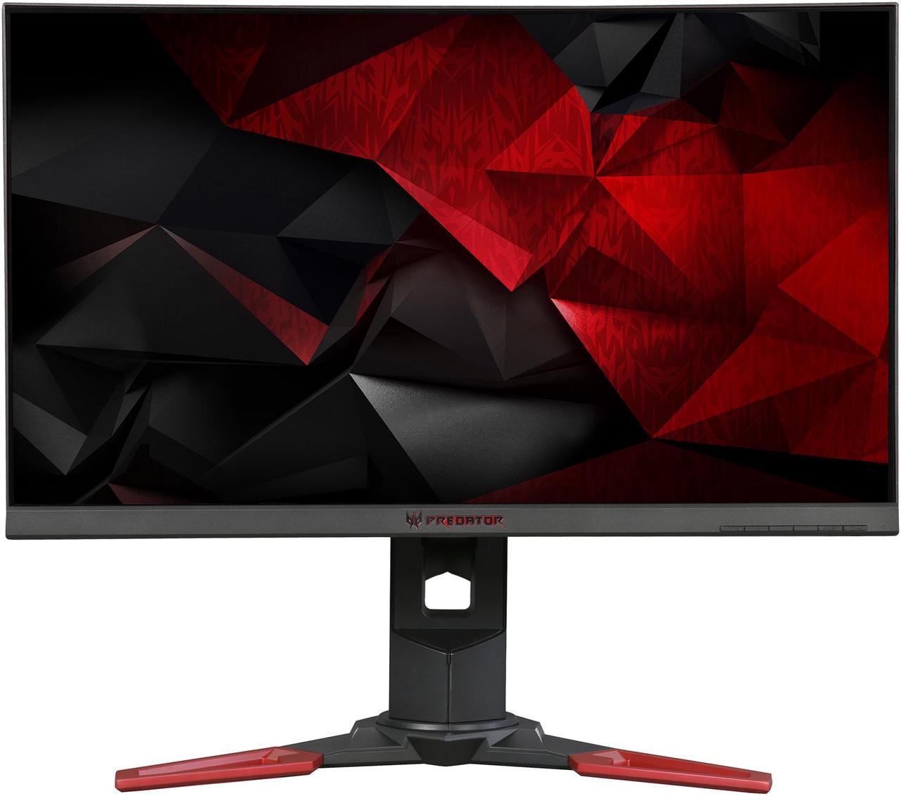Alt view image 3 of 11 - Acer Predator XB1 XB271HK bmiprz 27" 4K UHD IPS NVIDIA G-Sync Black/Red Gaming Monitor, 3840 x 2160 (4K), 100% sRGB Color Accuracy, Tilt / Swivel / Pivot / Height Adjustable, Build in Speakers