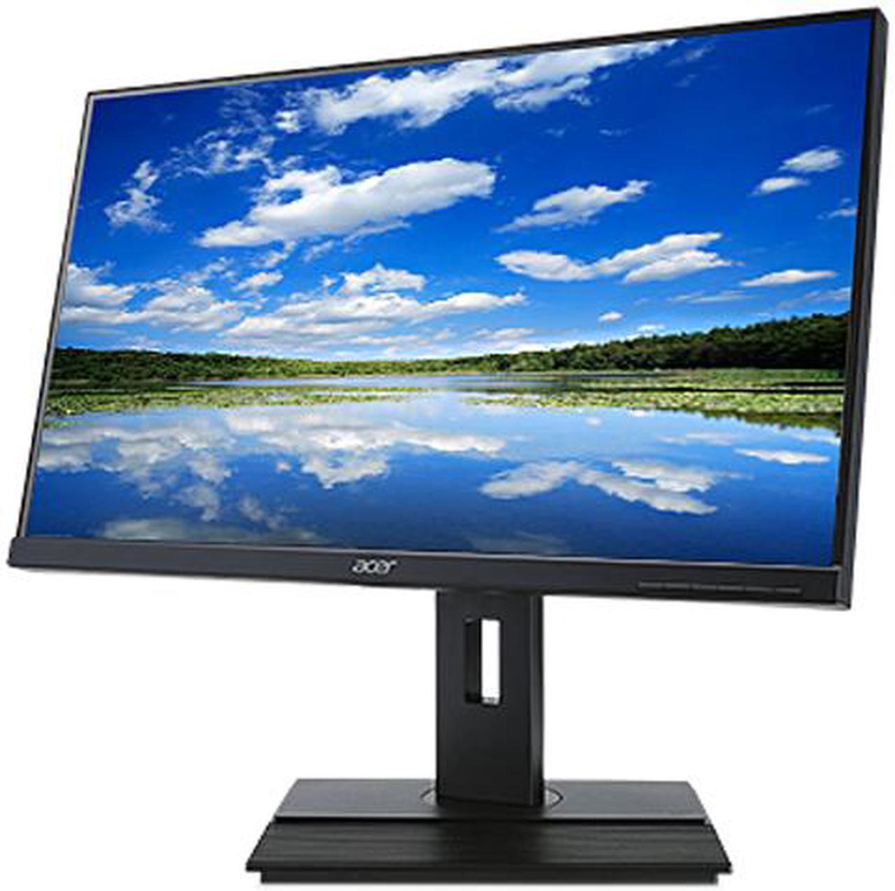 Acer B276HUL 27" 60Hz WQHD 2560 x 1440 2K Monitor with HDMI, DisplayPort, USB, Built-in Speakers, Height Adjustable, Swivel, Tilt and VESA Mount Compatible