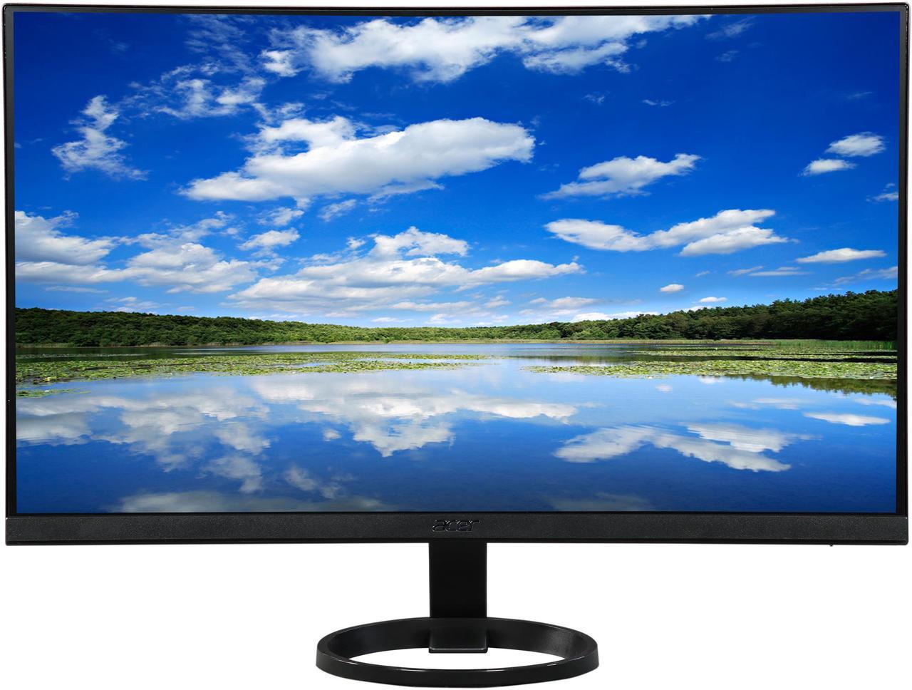Alt view image 3 of 6 - Acer R1 Series R271 bid 27" Full HD 1920x1080 60Hz 4ms DVI HDMI VGA Flicker-Less Zero Frame Design Backlit LED IPS LCD Monitor