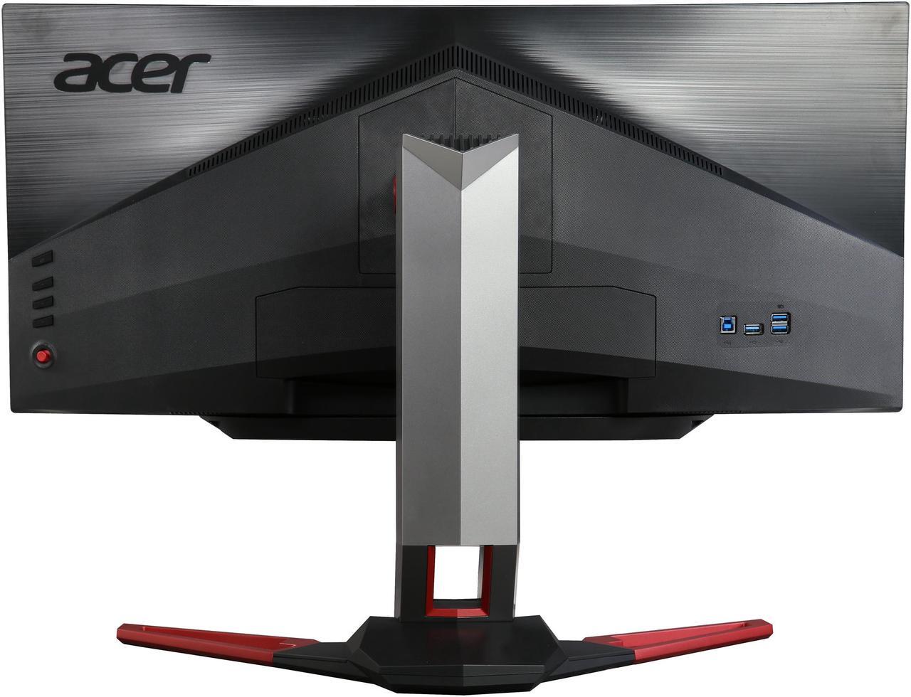Alt view image 6 of 10 - Acer Predator Z1 (Z301C Tbmiphzx) Black 29.5" VA 4ms (GTG) 144 Hz, 2560 x 1080 (2K) 21:9, NVIDIA G-Sync Ultra-wide 1800R Curved Gaming Monitor, VisionCare Technology, 2 x 3W Speakers