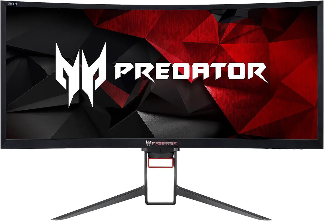Main image of Acer Predator Z35 Z35P bmiphz 35" Quad HD 3440 x 1440 100Hz 120Hz (OC) HDMI DisplayPort NVIDIA G-SYNC Flicker-Less Technology Built-in Speakers UltraWide Backlit LED Gaming Monitor