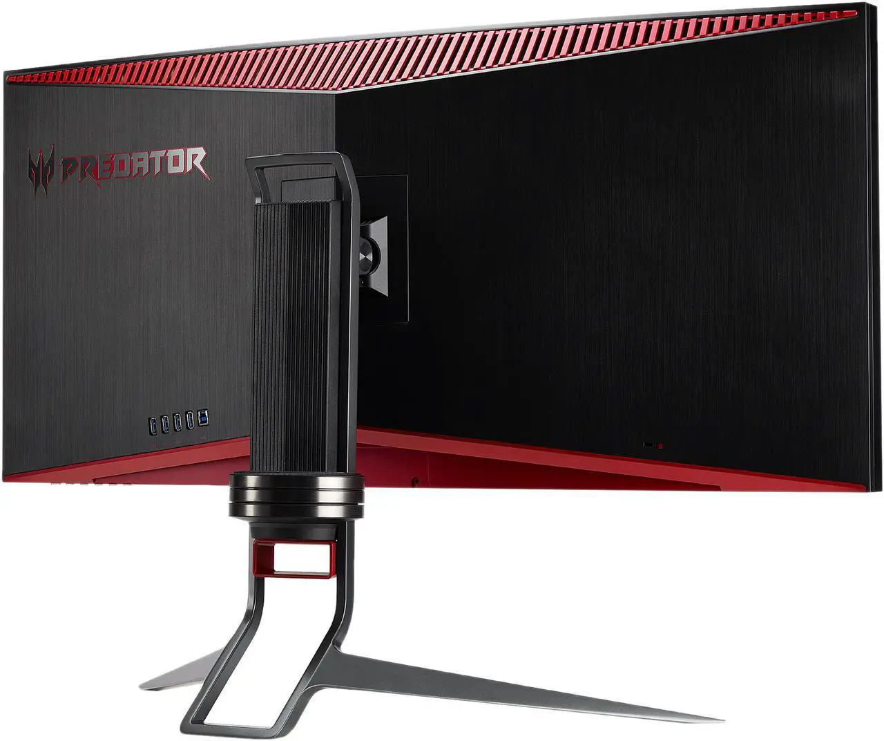Alt view image 4 of 5 - Acer Predator Z35 Z35P bmiphz 35" Quad HD 3440 x 1440 100Hz 120Hz (OC) HDMI DisplayPort NVIDIA G-SYNC Flicker-Less Technology Built-in Speakers UltraWide Backlit LED Gaming Monitor