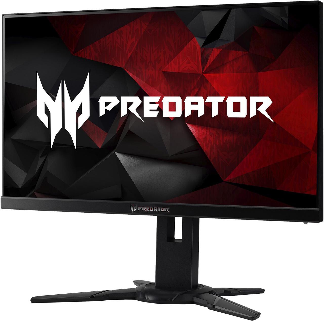 Main image of Acer Predator XB2 XB272 bmiprz Black 27" 1ms (GTG) 1920 x 1080 60 Hz/240 Hz, NVIDIA G-SYNC Technology Acer Flicker-less Technology, 400 cd/m2 1,000:1, VESA Mountable, Height/Tilt/Swivel/Pivot Adjustable, USB 3.0, 2 x 2W Built-in Speakers