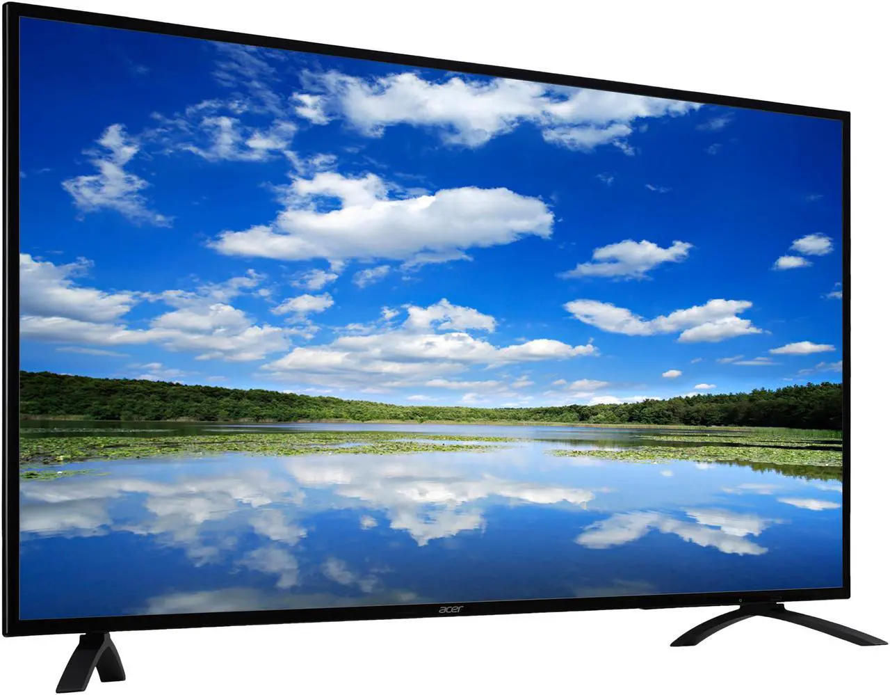Alt view image 3 of 5 - Acer EB0 Series EB490QK Black 48.5" IPS 60Hz, 3840x2160 4K UHD LED/LCD Monitor, Acer ComfyView Technology, Flickerless Technology, BlueLightShield Technology, Low Dimming Technology, VESA Mountable, Built in Speakers