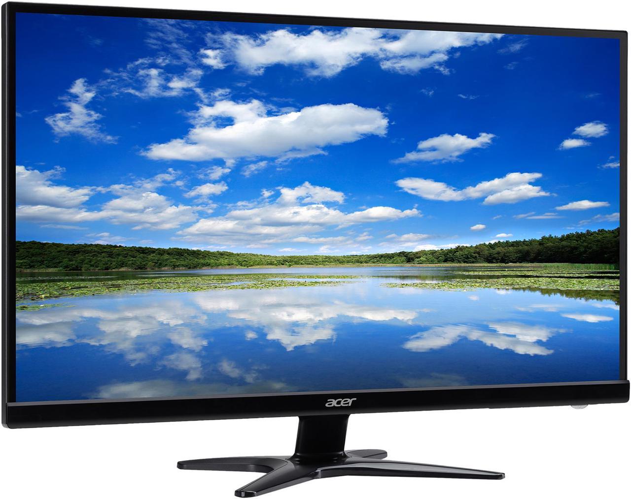 Alt view image 3 of 5 - Acer G6 Series G276HL Kbix Black 27" VA 60Hz, 1920 x 1080 FHD Widescreen LED/LCD Monitor, Slim Profile Design, Acer EcoDisplay Technologies