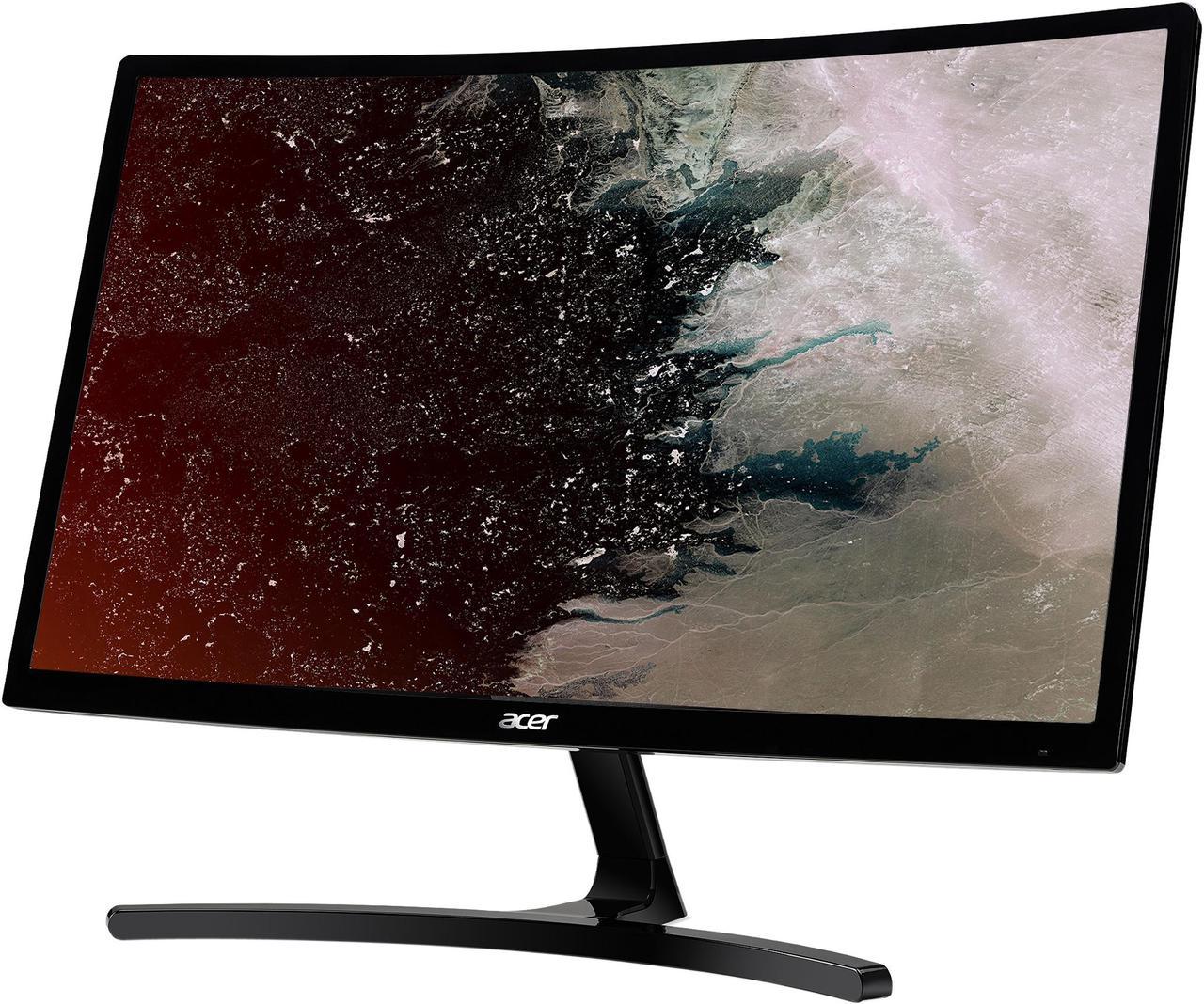 Acer ED242QR Abidpx 24" Full HD 1920 x 1080 144Hz DVI HDMI DisplayPort AMD FreeSync Technology Widescreen Backlit LED Curved Gaming Monitor