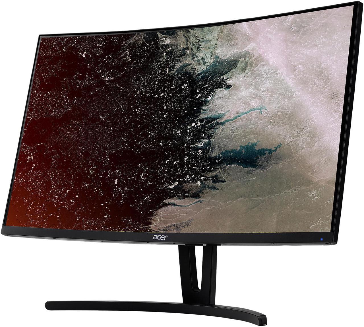 Acer ED273 Abidpx 27" Full HD 1920 x 1080 144Hz AMD FreeSync Technology HDMI DisplayPort DVI Backlit LED LCD Curved Gaming Monitor