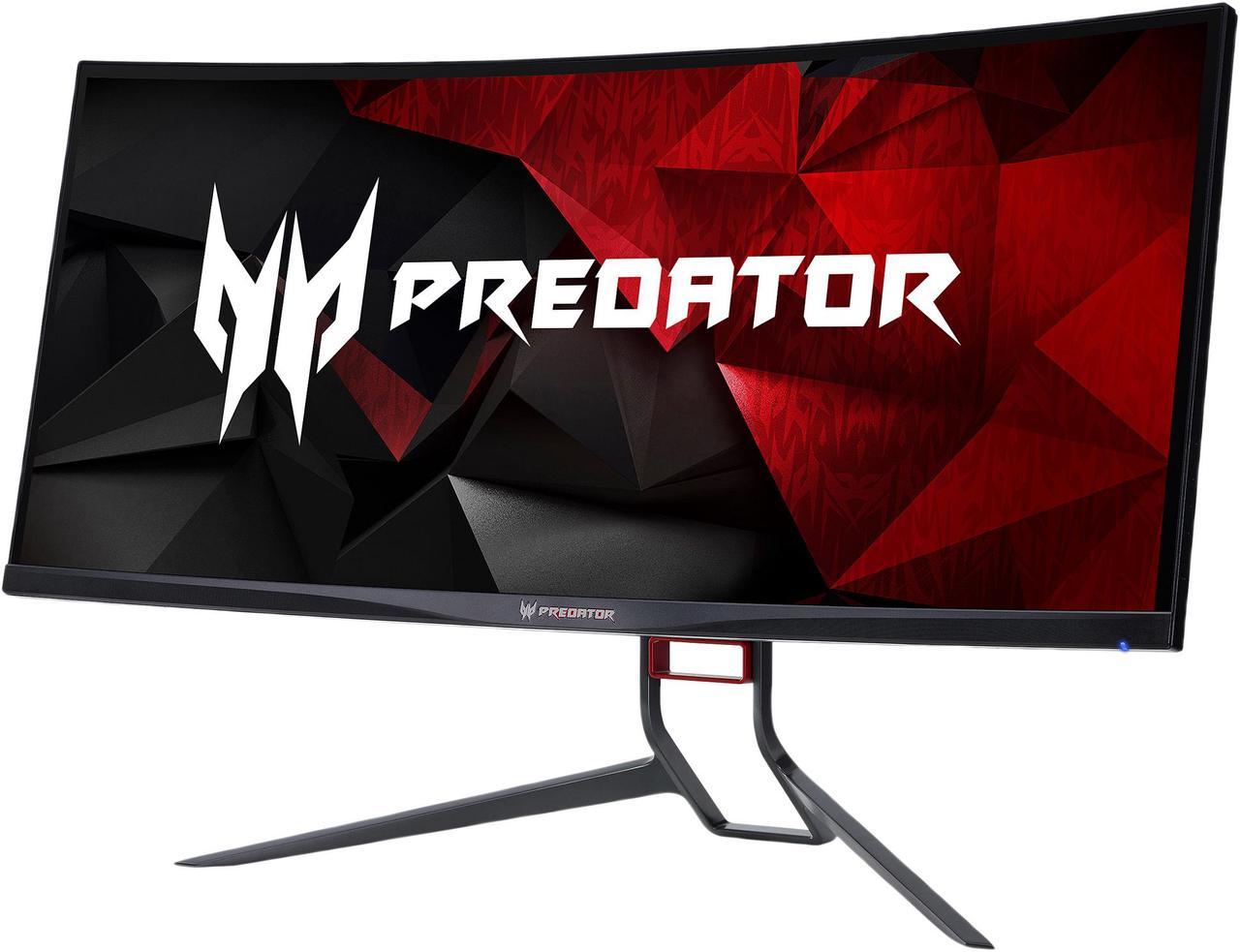 Acer Predator X34 Pbmiphzx 34" 3440 x 1440 UltraWide QHD 100HZ NVIDIA G-SYNC ZeroFrame Design Tilt Swivel Height Adjustable IPS Cuved Ultra-wide Gaming Monitor