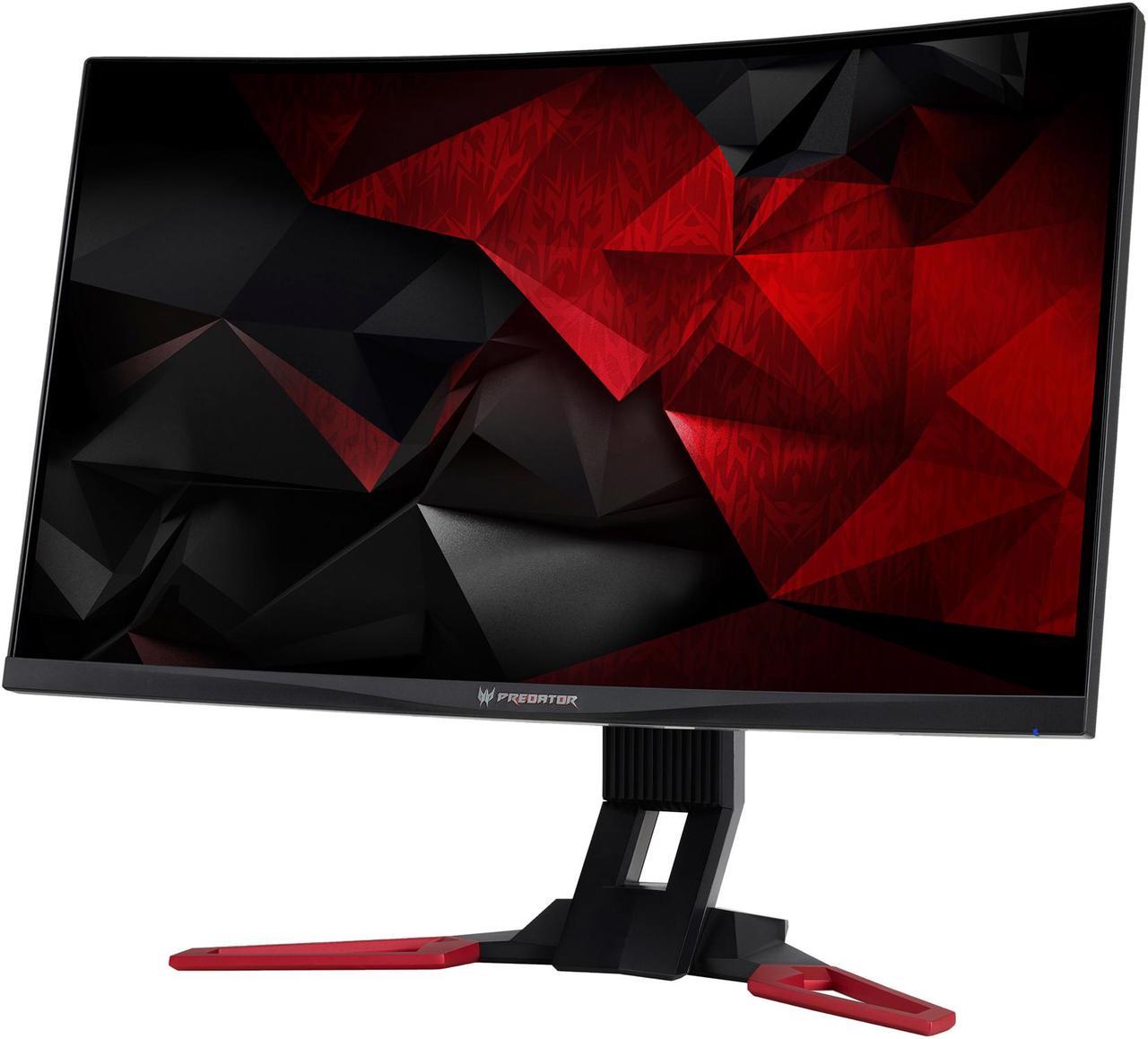 Acer Predator Z1 Z321QU bmiphzx 32" WQHD 2560 x 1440 2K Resolution 165Hz HDMI DisplayPort NVIDIA G-Sync Technology USB 3.0 Hub Built-in Speakers LED Backlit LCD Curved Gaming Monitor