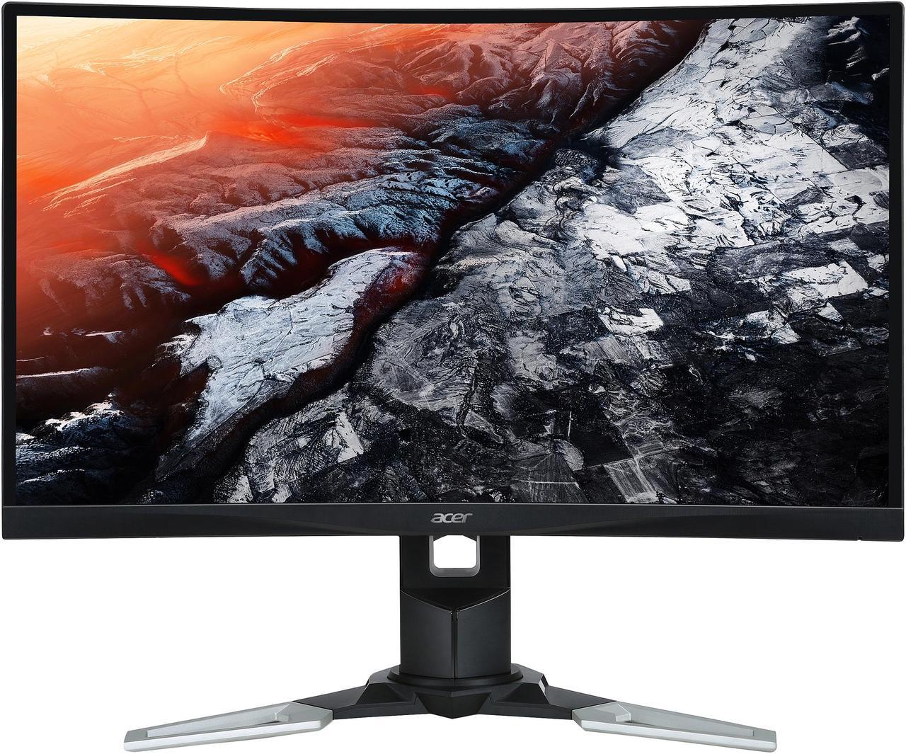 Alt view image 2 of 7 - Acer XZ271U bmijpphzx 27" Curved WQHD 1440p 144Hz 1ms (MPRT) DP HDMI AMD FreeSync USB 3.0 Gaming Monitor HDR Ready
