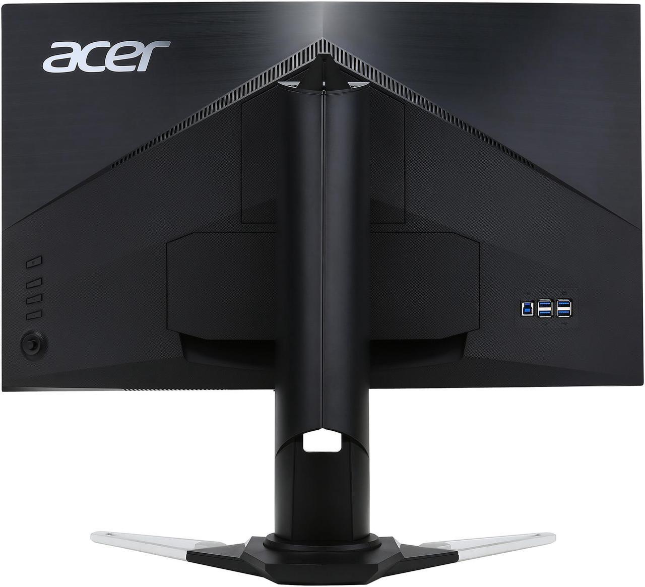 Alt view image 6 of 7 - Acer XZ271U bmijpphzx 27" Curved WQHD 1440p 144Hz 1ms (MPRT) DP HDMI AMD FreeSync USB 3.0 Gaming Monitor HDR Ready