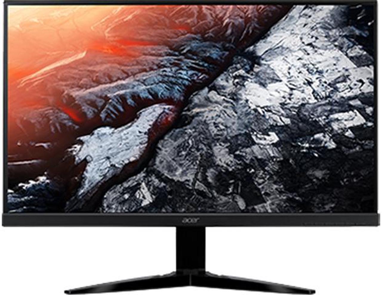 Acer KG241Q bmiix 24" (23.6" Viewable) 1920 x 1080 Full HD AMD FreeSync 1ms 75Hz VGA, 2 x HDMI, Speaker Gaming Monitor