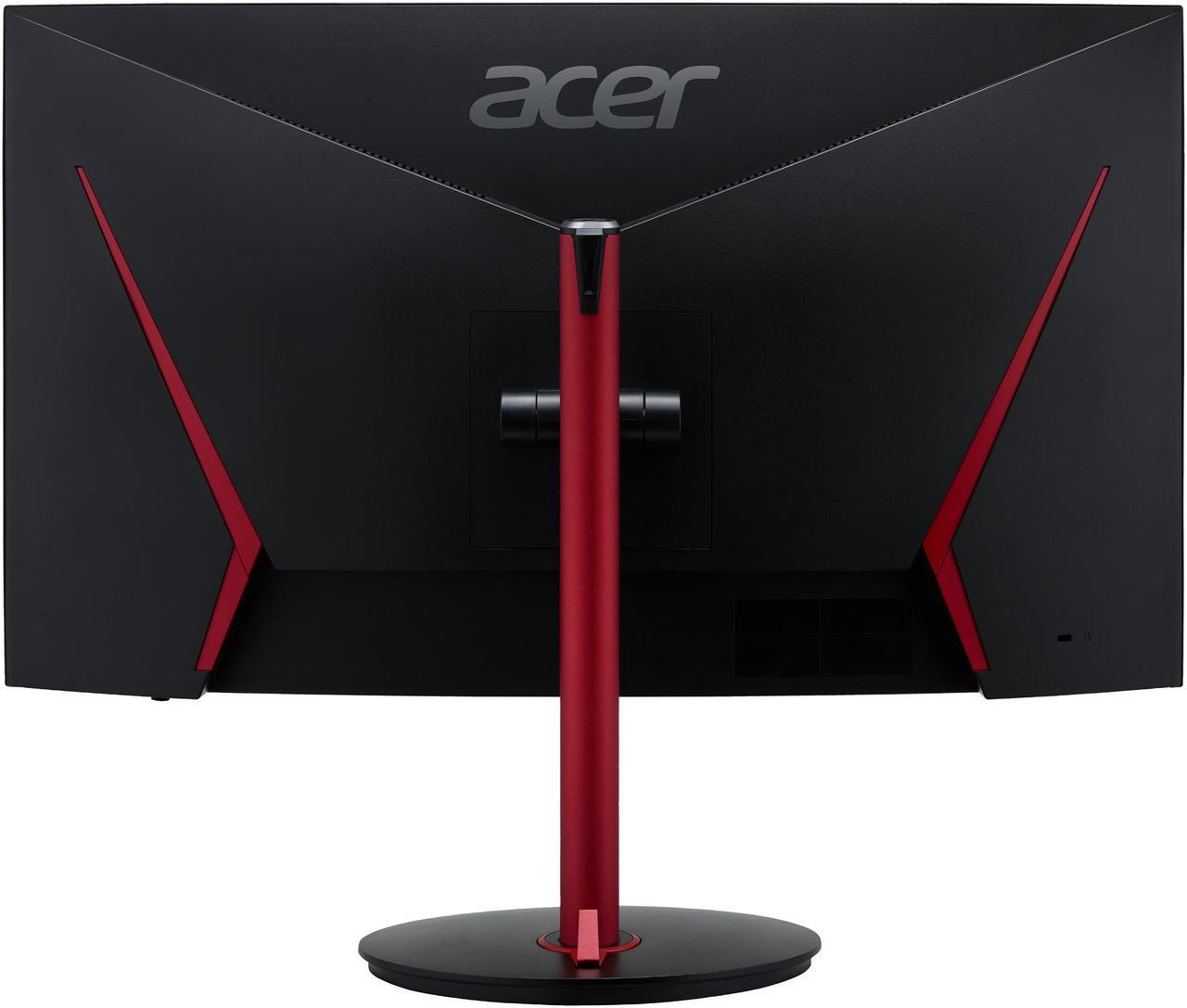 Alt view image 7 of 7 - Acer Nitro XZ272U Pbmiiphx 27" WQHD 2560 x 1440 2K 165Hz 2xHDMI DisplayPort AMD Radeon FreeSync HDR 400 Built-in Speakers Anti-Glare Backlit LED Height Adjustable Curved Gaming Monitor