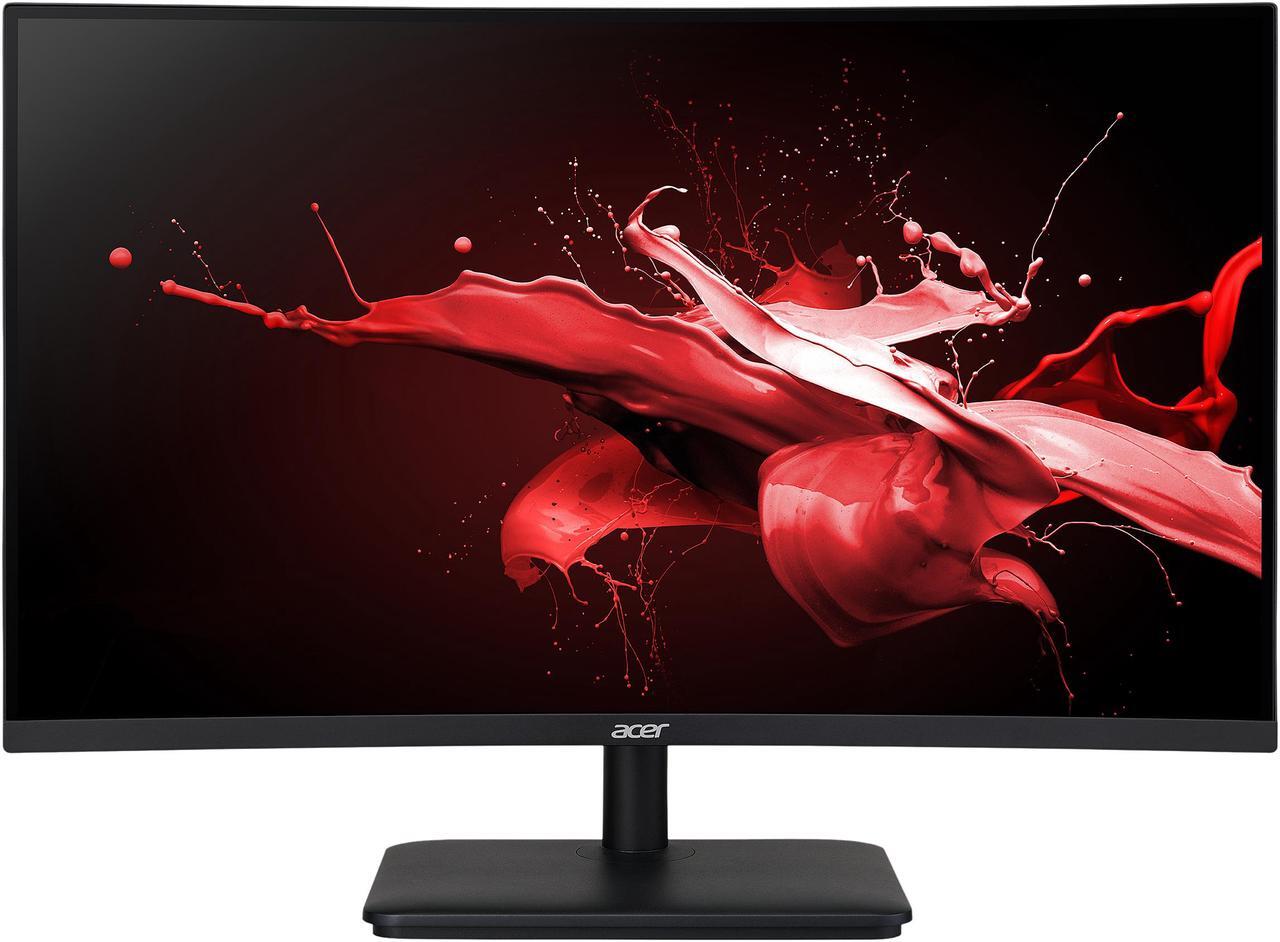 Main image of Acer ED270R 27" Black 1920 x 1080 Widescreen 16:9 165Hz Refresh Rate AMD FreeSync Premium Technology, 2x HDMI, DisplayPort Curved LED Gaming Monitor