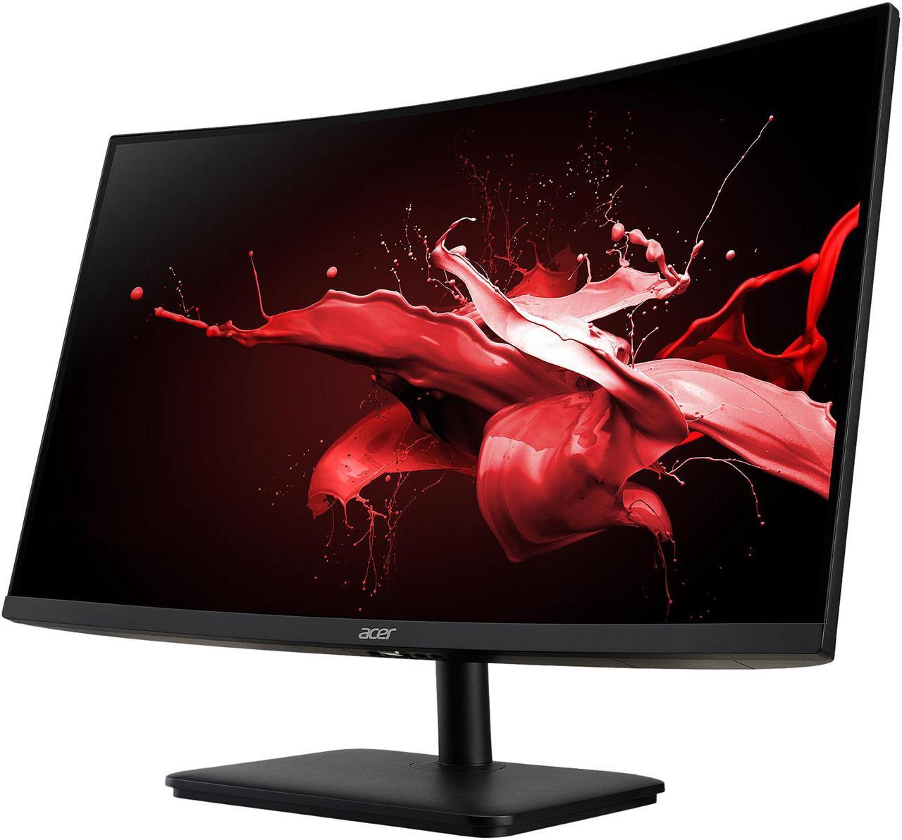 Alt view image 2 of 6 - Acer ED270R 27" Black 1920 x 1080 Widescreen 16:9 165Hz Refresh Rate AMD FreeSync Premium Technology, 2x HDMI, DisplayPort Curved LED Gaming Monitor
