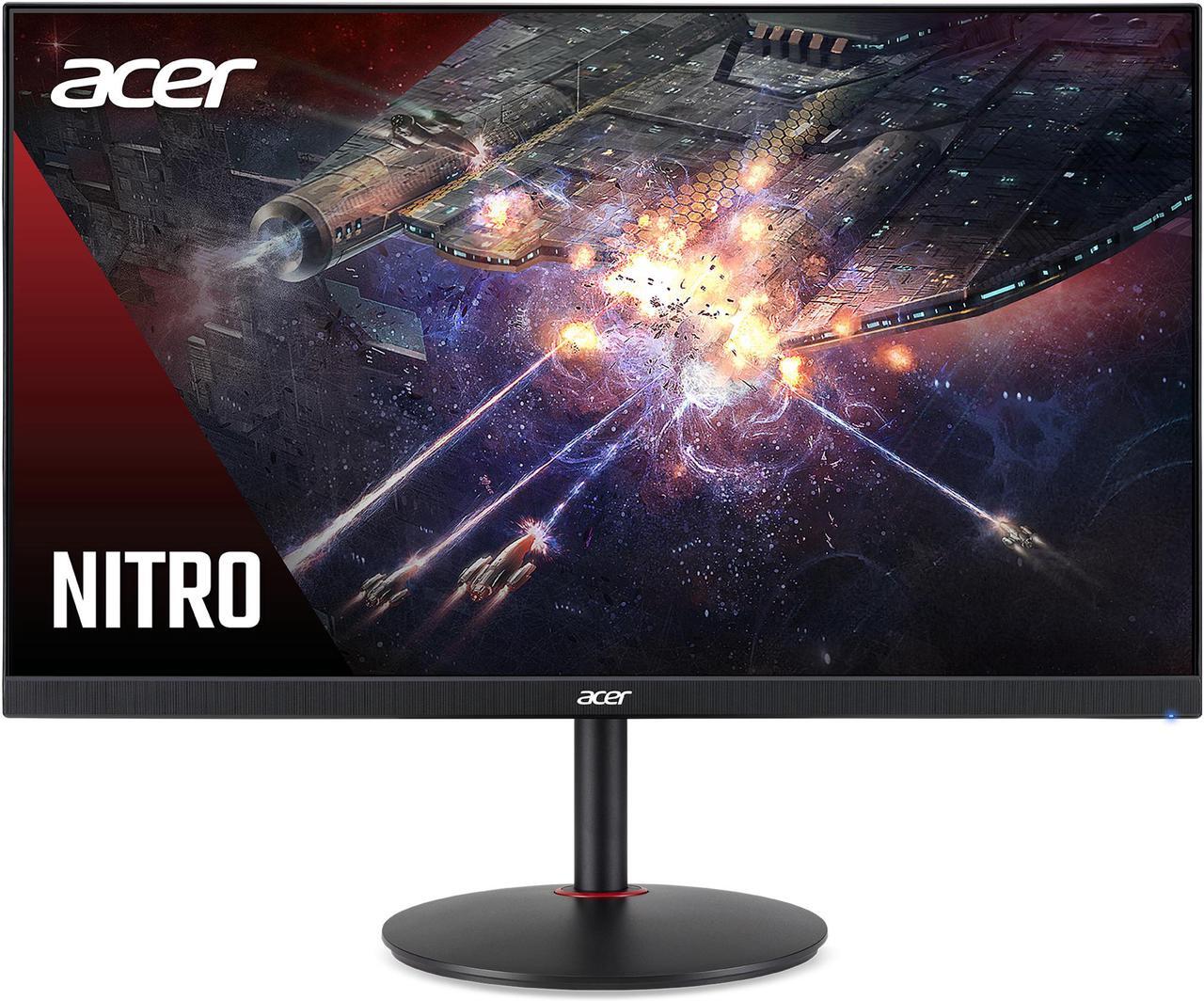 Main image of Acer Nitro XV270 Pbmiiprx 27" 1920 x 1080 Full HD 165Hz 0.5ms (GTG) IPS AMD FreeSync, HDMI, DisplayPort, VESA, Built-In Speakers Swivel, Tilt, Pivot, Height Adjust Gaming Monitor