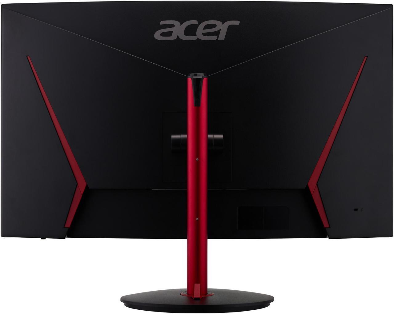 Alt view image 6 of 7 - Acer Nitro XZ322Q Pbmiiphx 32" (31.5" Viewable) FULL HD 165Hz 1ms FreeSync HDMI DP Build-in-Speaker HDR400 Curved Gaming Monitor w/ Height Adjustable