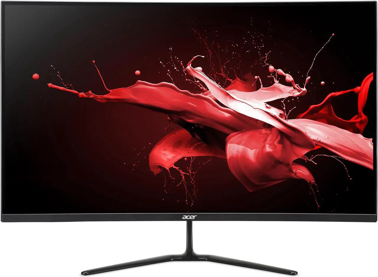 Main image of Acer Nitro ED320QR BI 31.5” 1920x1080P Curved 1500R 75Hz Refresh rate 1ms response time AMD FreeSync Monitor, VGA, HDMI