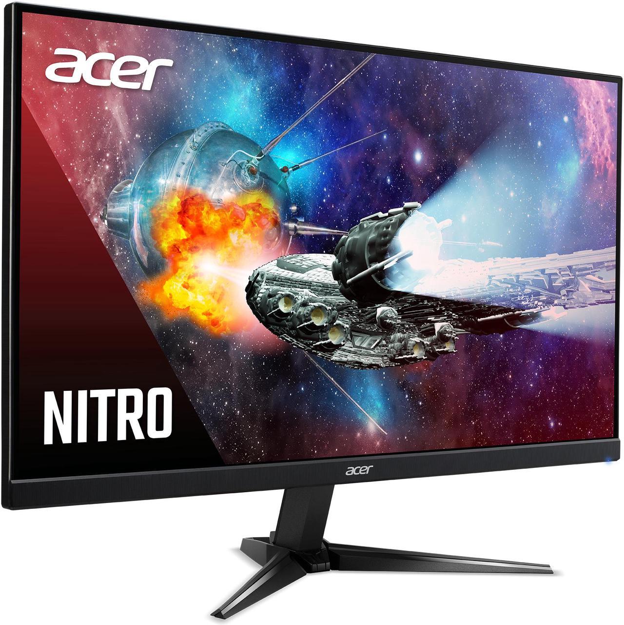 Alt view image 2 of 7 - Acer Nitro QG241Y S3 23.8inch 1920x1080 180Hz Refresh rate 1ms response time AMD FreeSync Premium HDR Gaming Monitor, HDMIx2, DisplayPort, Speaker