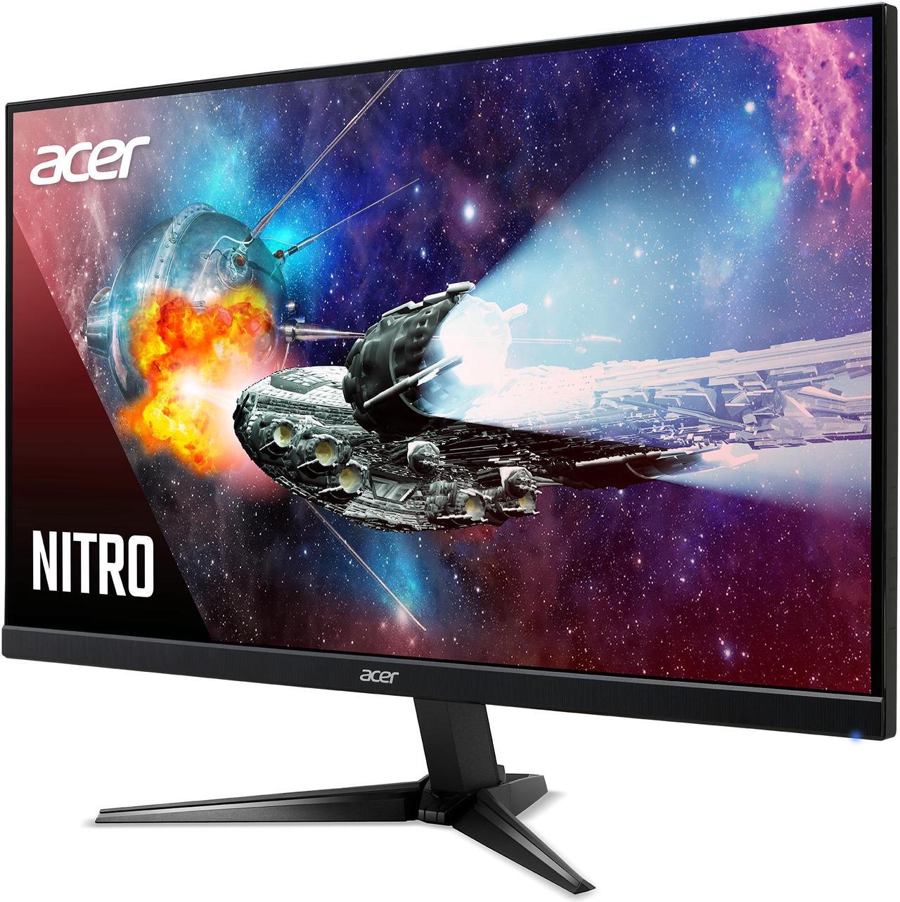 Alt view image 3 of 7 - Acer Nitro QG241Y S3 23.8inch 1920x1080 180Hz Refresh rate 1ms response time AMD FreeSync Premium HDR Gaming Monitor, HDMIx2, DisplayPort, Speaker