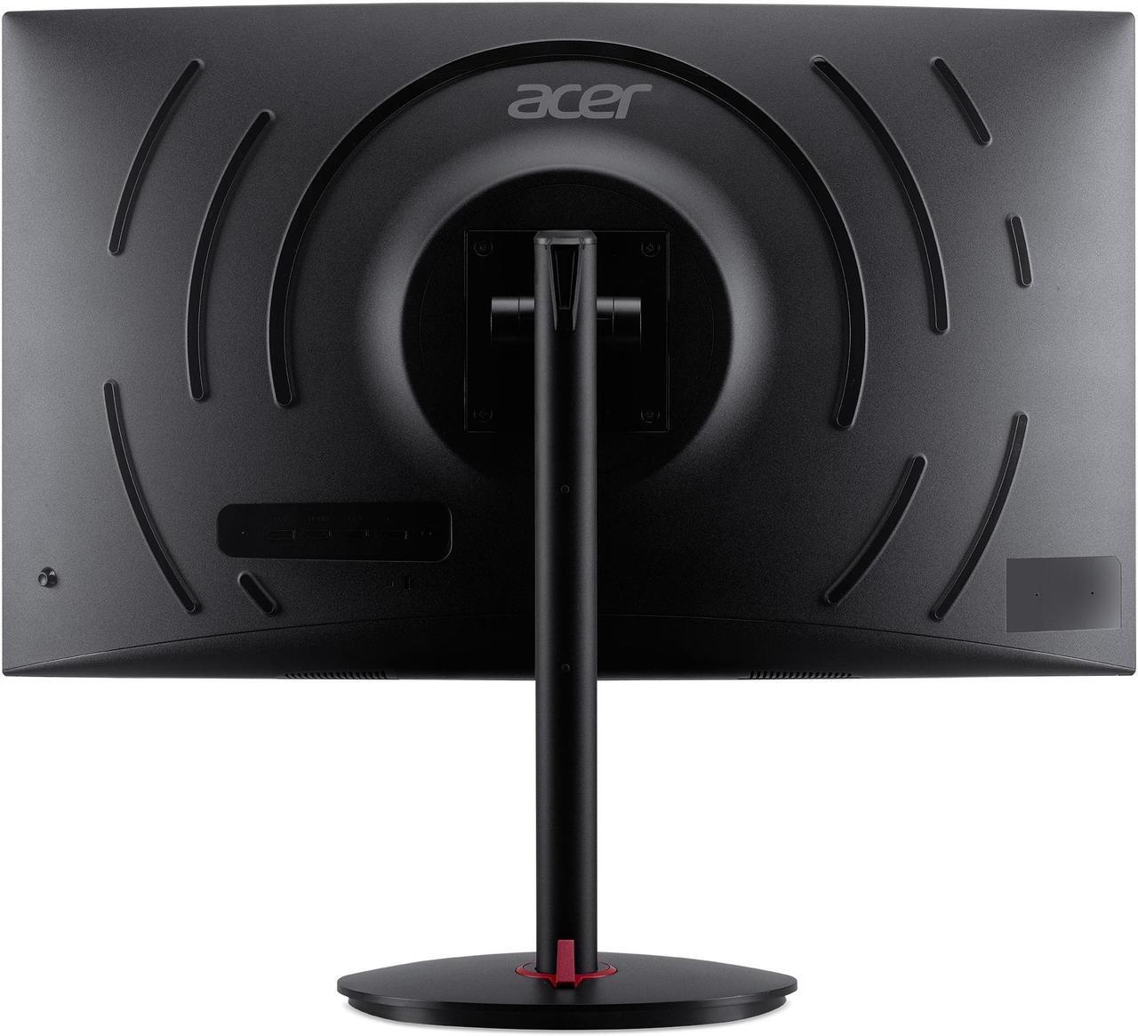 Alt view image 6 of 7 - Acer Nitro XZ322QU Sbmiipphx 31.5" 1500R Curved Zero-Frame WQHD (2560 x 1440) Monitor with AMD FreeSync Premium Technology, 165Hz Refresh Rate, 1ms VRB, VESA Certified DisplayHDR 400, (2 x Display Port & 2 x HDMI 2.0 Ports)